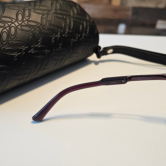 Oakley Women's Side Swept Sunglasses Crystal Raspberry/G40 Black Gradient - Picture 5 of 8